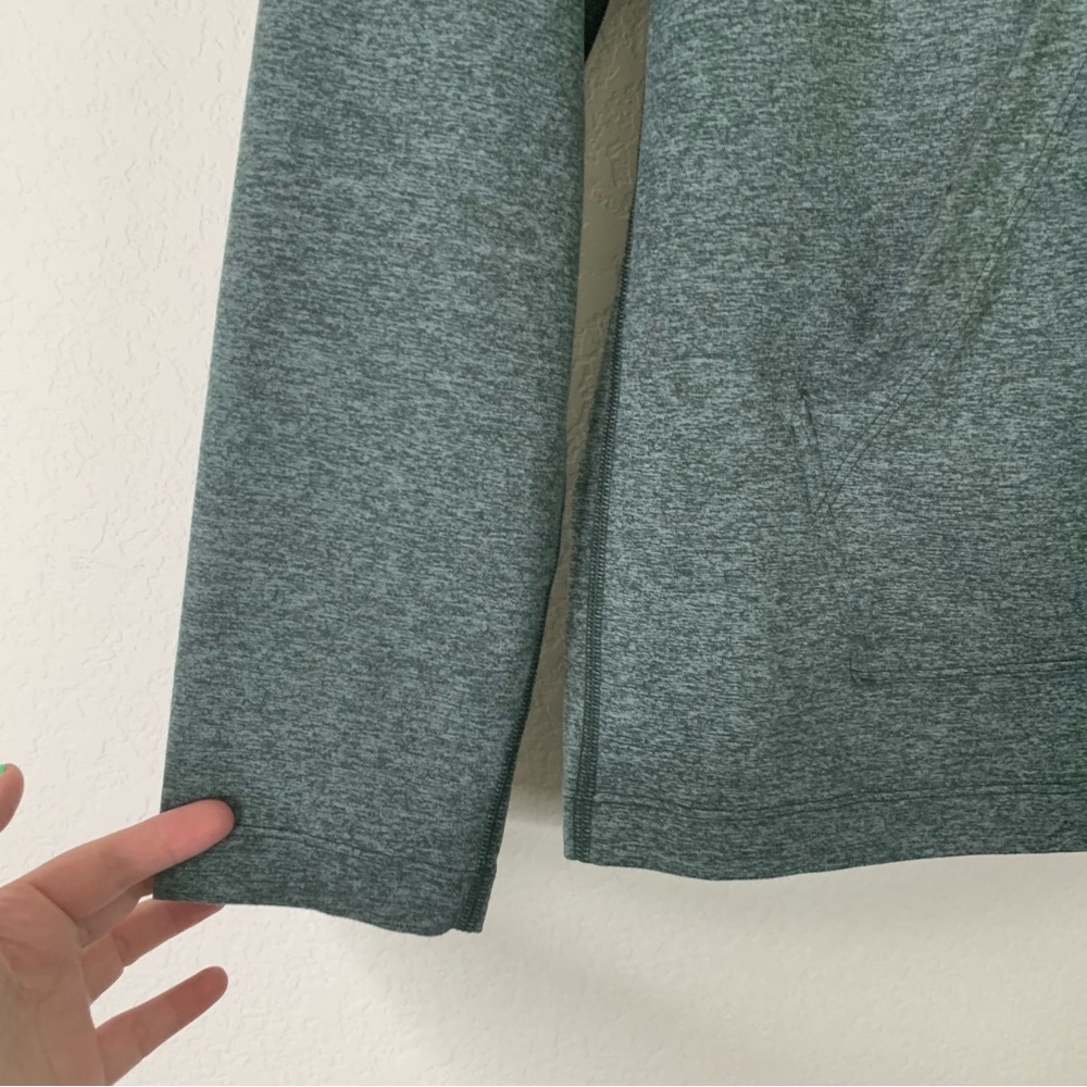 Lululemon Mens green soft jersey pull over hoodie S - Picture 3 of 9